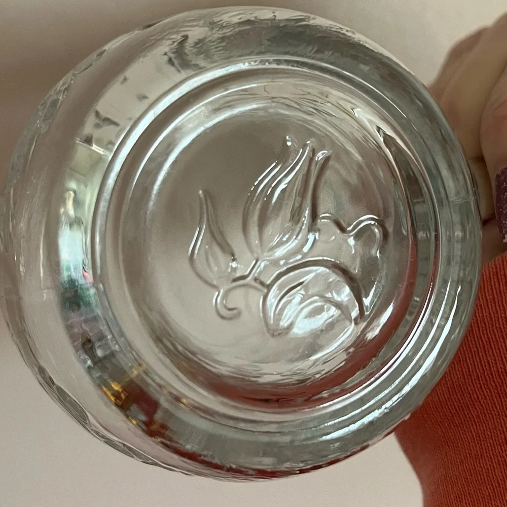 Vintage Princess House Fantasia 4Coffee/Tea Mugs Heavy Embossed Flowers  perfect - Picture 2 of 10